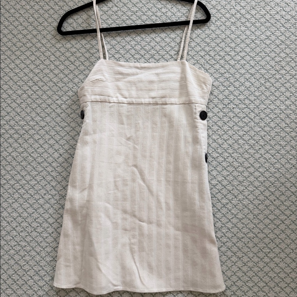 ZARA dress with appliqué buttons